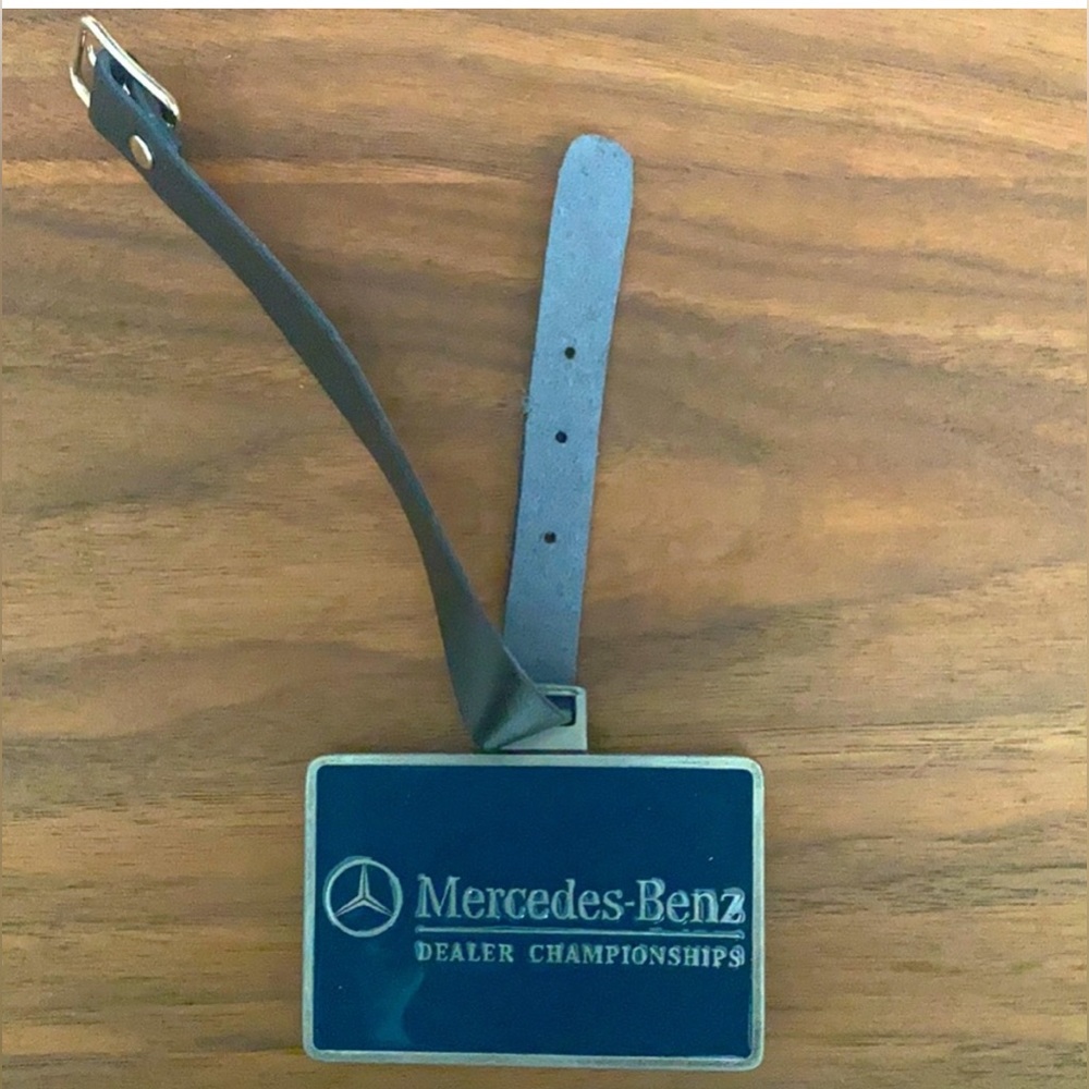 Golf Bag Tag Mercedes Benz Dealer Championships. NWT